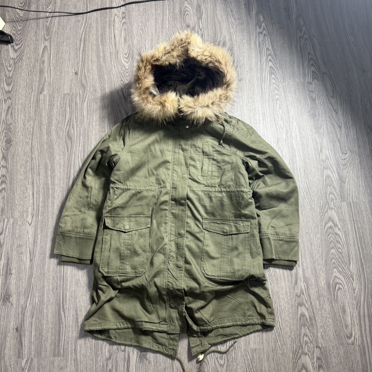 LOWRYS FARM Lowrys Farm Fur Army Jacket Size US L / EU 52-54 / 3 - 1 Thumbnail