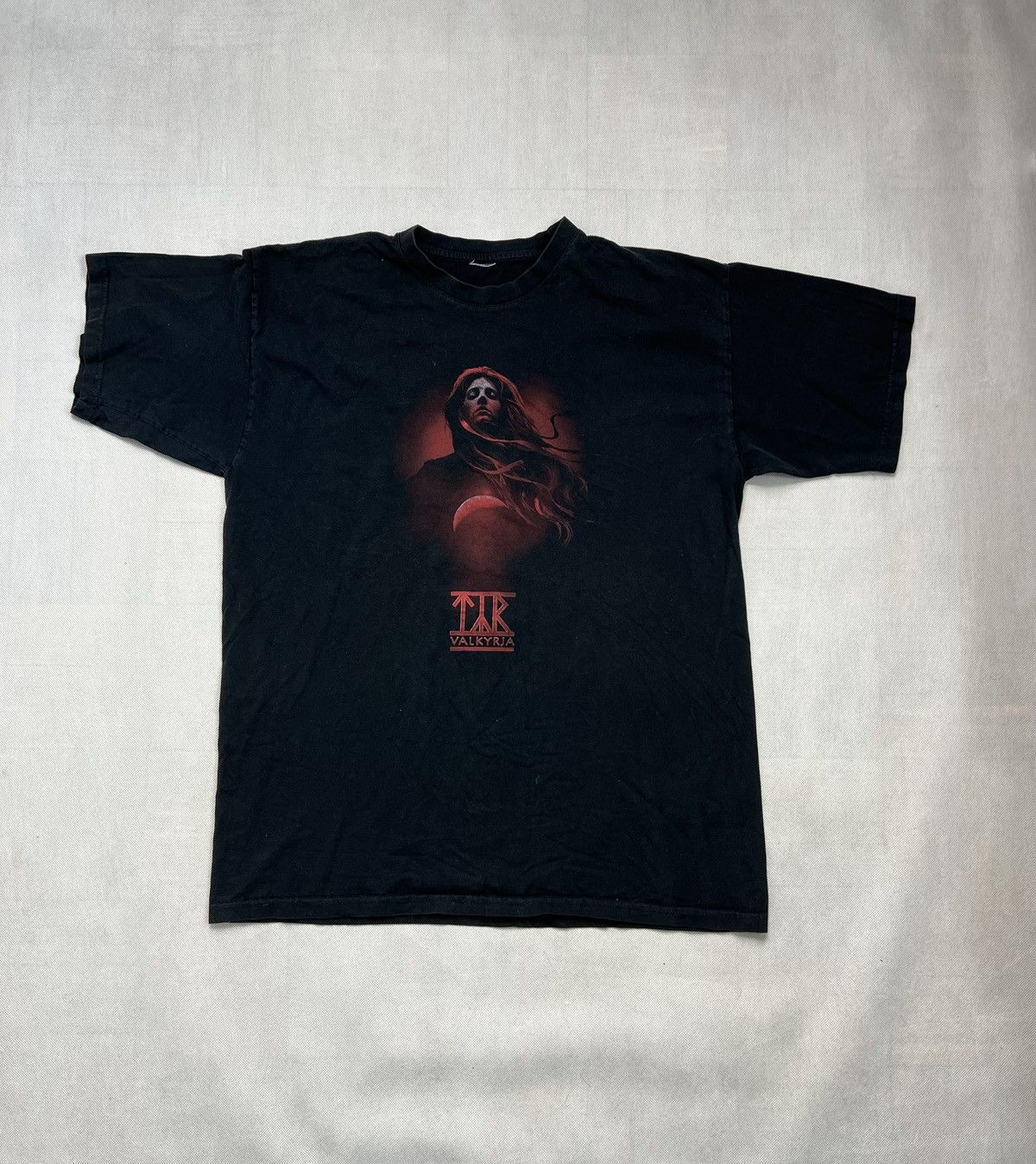 Nike × Vintage Tshirt Valkyrja Vintage 90’s Black Size US L / EU 52-54 / 3 - 2 Thumbnail