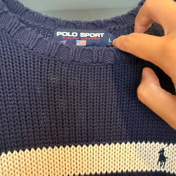 Polo Ralph Lauren Vintage Polo Sport Sweater Size US XL / EU 56 / 4 - 4 Thumbnail