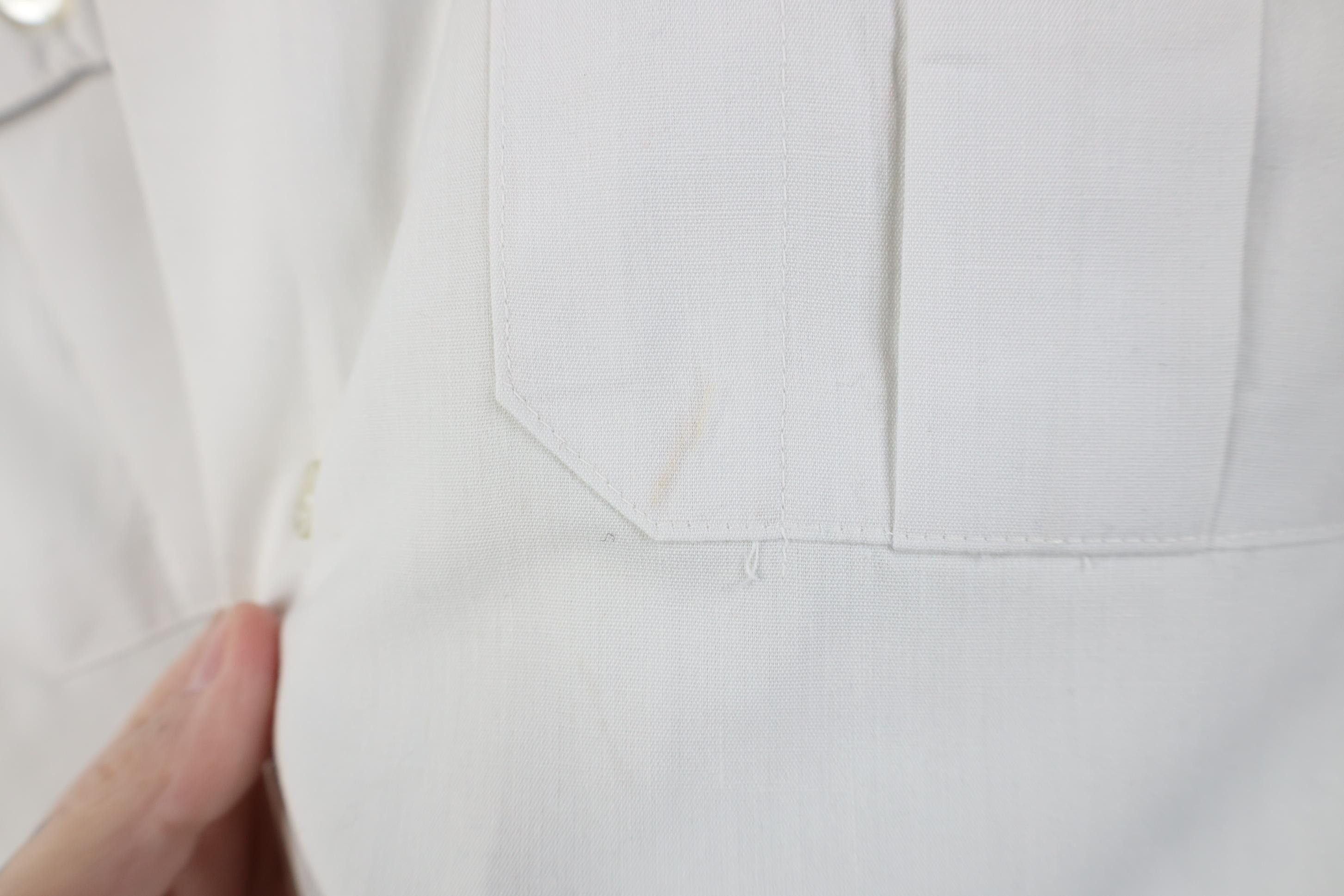 Vintage Vintage 70s Maumee Fire Department Button Shirt White USA Size US M / EU 48-50 / 2 - 7 Thumbnail