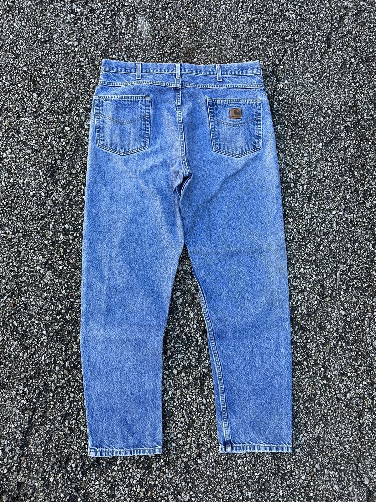Carhartt Men’s Blue Jeans Carhartt Size:38 Size US 38 / EU 54 - 4 Thumbnail