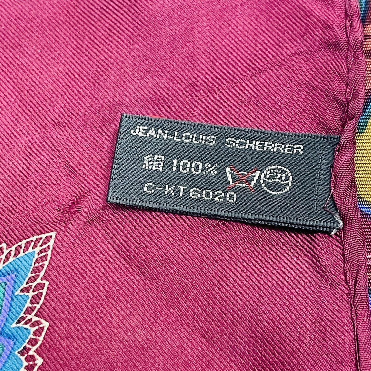 Jean-Louis Scherrer × Vintage JEAN LOUIS SCHERRER SILK SCARF Size ONE SIZE - 8 Thumbnail
