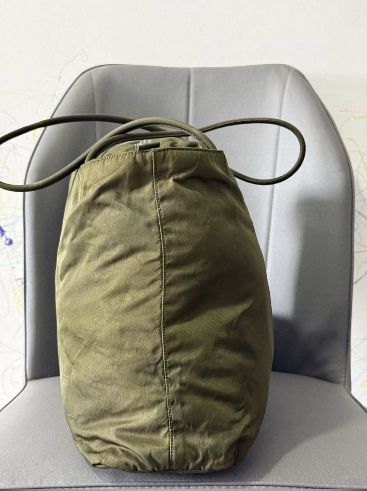 Prada Green Prada luggage bag Size ONE SIZE - 5 Thumbnail