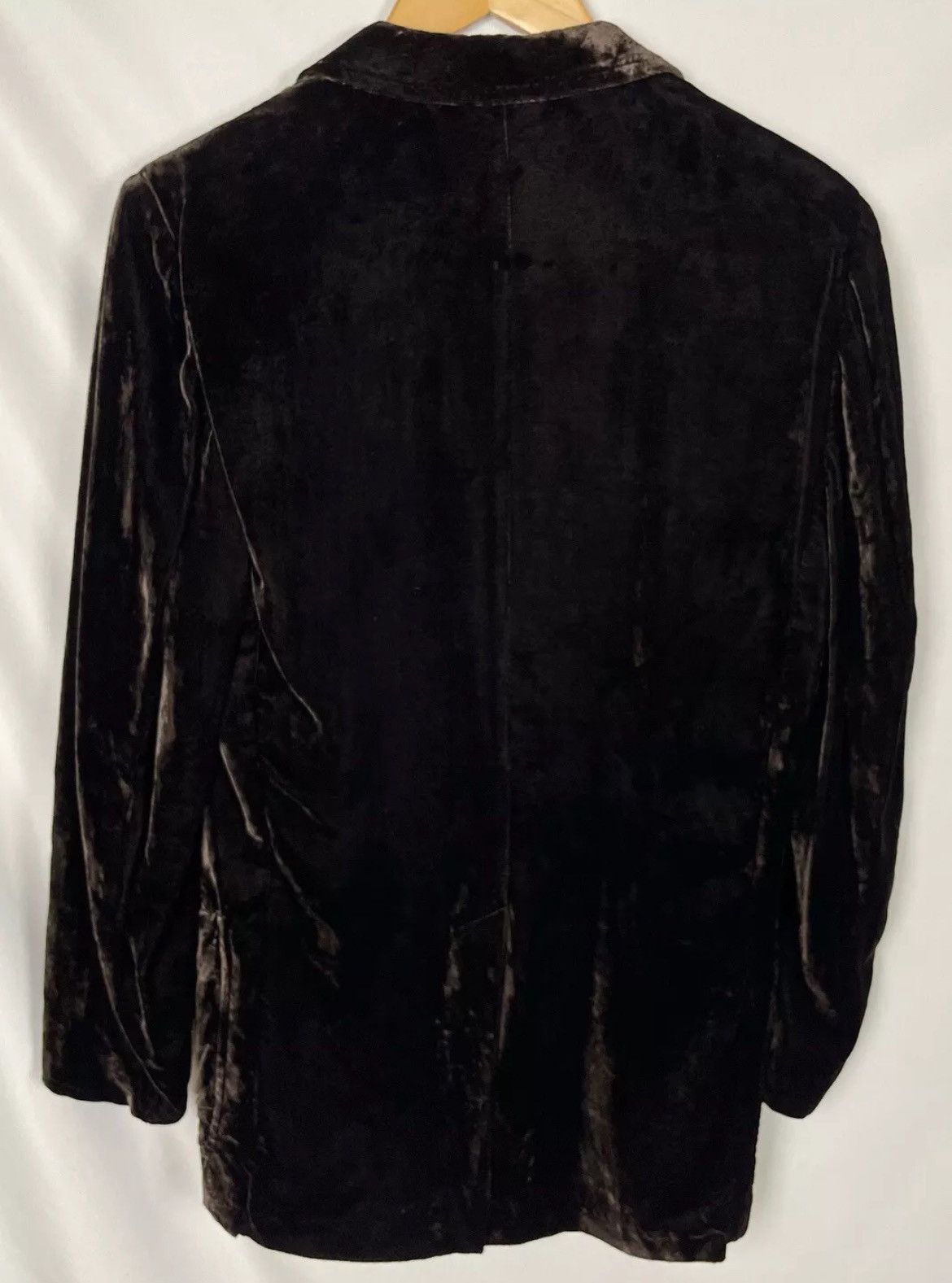 Dries Van Noten Dries Van Noten Brown Velvet Unstructured Blazer Men’s 46 Size 36R - 2 Thumbnail