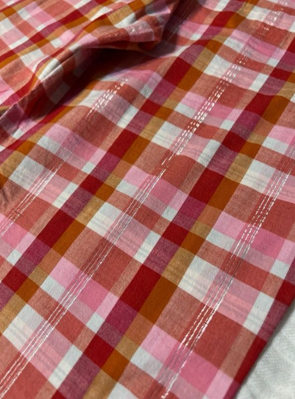 Other VTG Rampage Pink Gingham Plaid Checkered Trousers – Size 3 Size 26" / US 2 / IT 38 - 3 Thumbnail