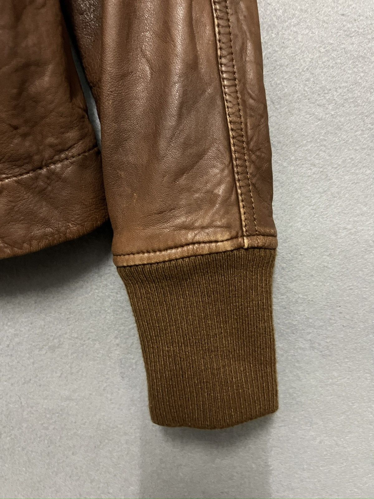 Japanese Brand 429.No One Else x Japanase Brand x Sheep Skin Leather Size ONE SIZE - 7 Thumbnail