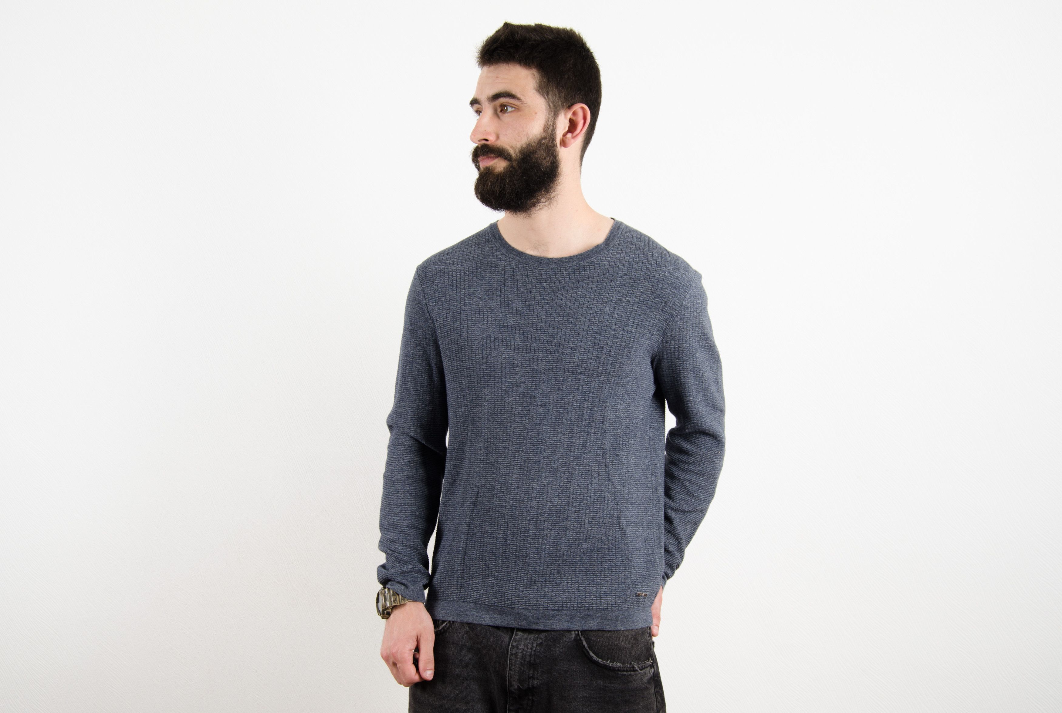 Hugo Boss Hugo Boss Mustino Lightweight Crewneck Sweater Sweatshirt Size US L / EU 52-54 / 3 - 1 Thumbnail