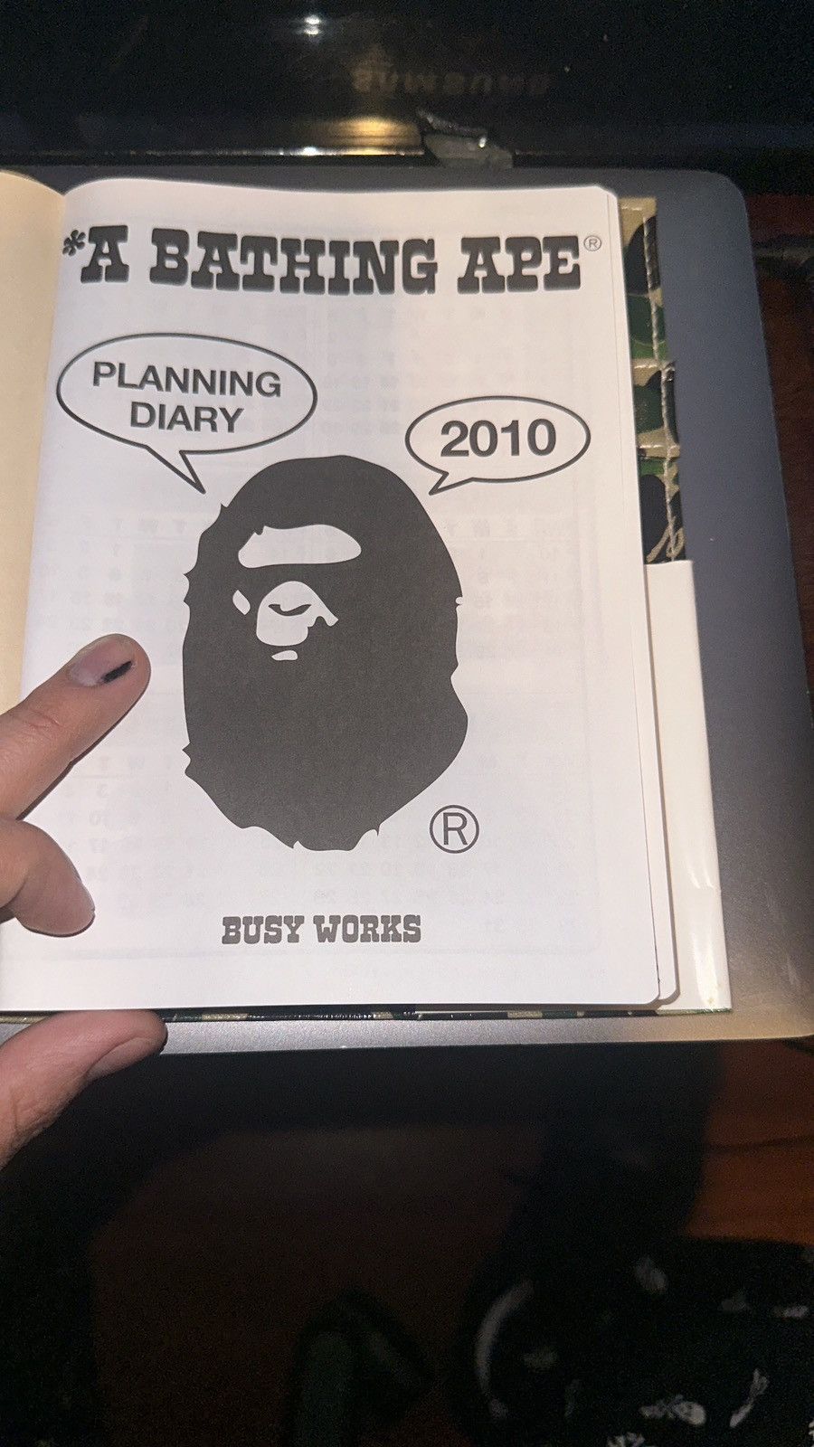Bape Bape 2010 planner Size ONE SIZE - 3 Thumbnail