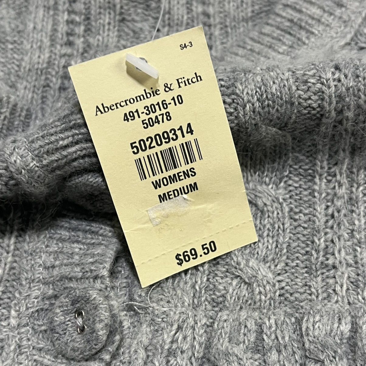 Abercrombie & Fitch Vintage Y2K Abercrombie & Fitch Babydoll Cable Knit Cardigan Size M / US 6-8 / IT 42-44 - 6 Thumbnail