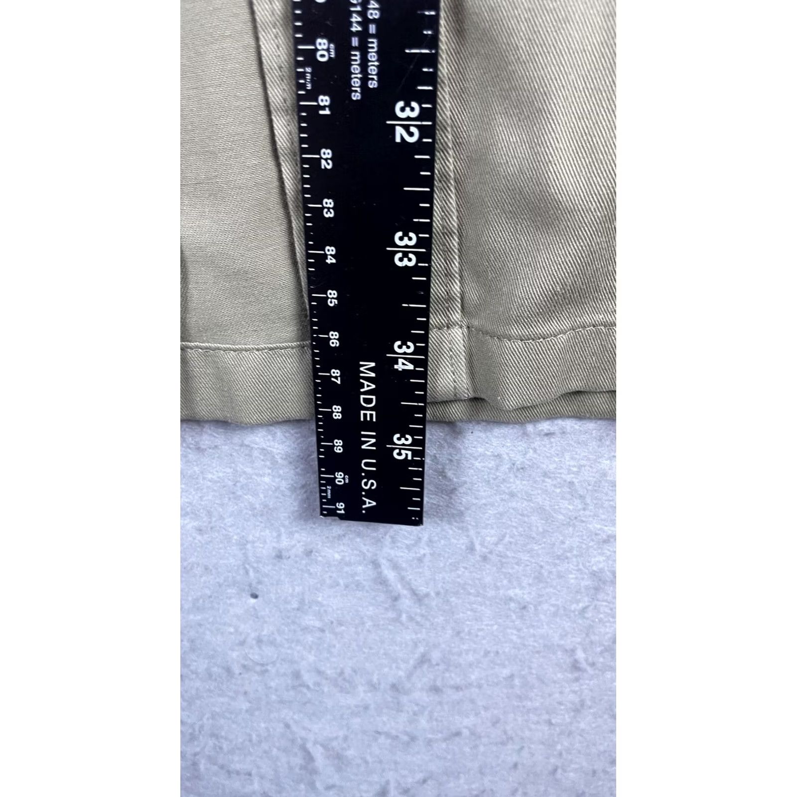 Carhartt Carhartt Shirt Mens Big 4XL Beige Solid Short Sleeve Button Twill Workwear Size US XXL / EU 58 / 5 - 7 Thumbnail