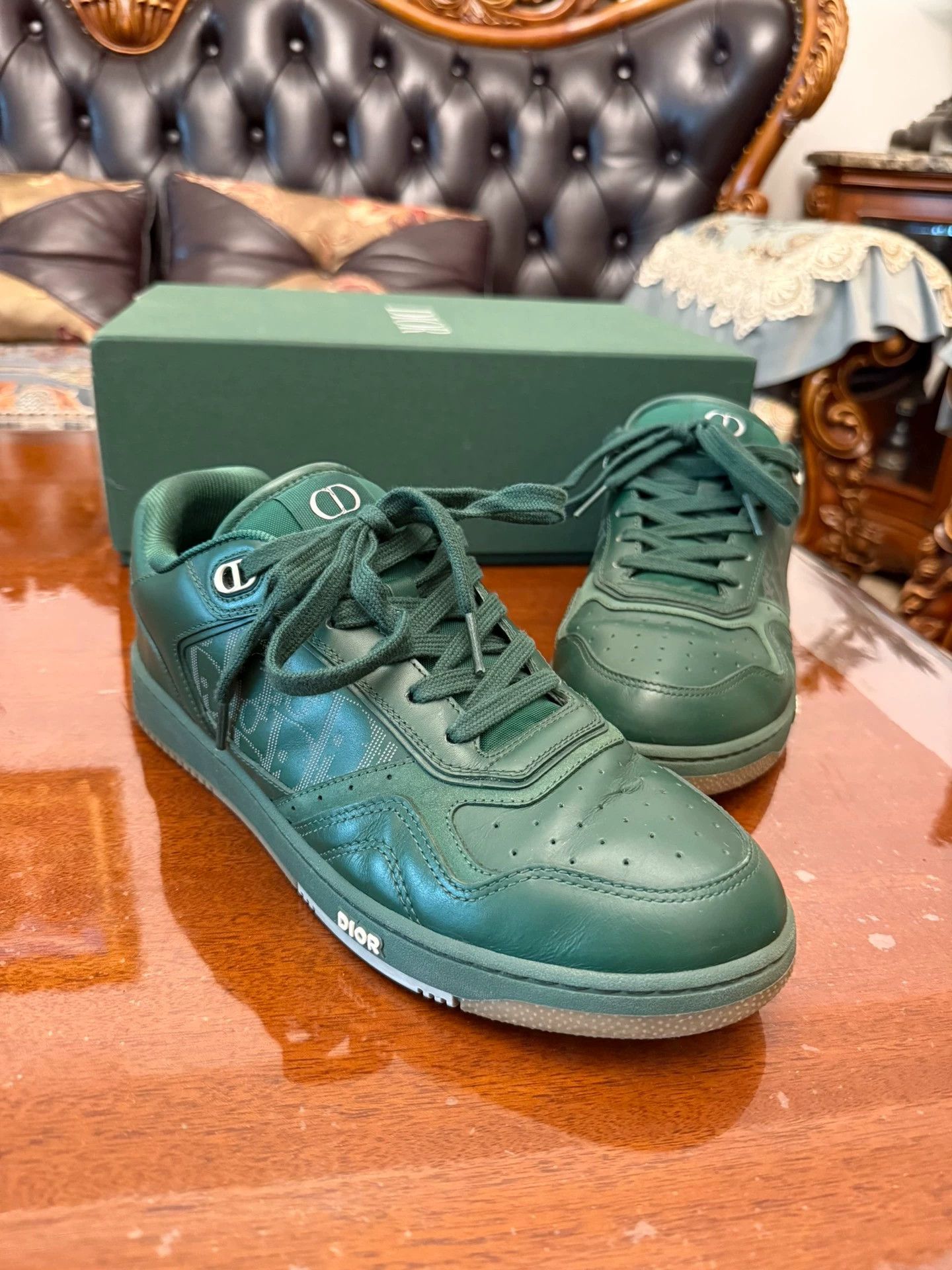 Dior DIOR Men's 42.5 New Limited Side Full Logo Shoes Size US 9.5 / EU 42-43 - 1 Thumbnail
