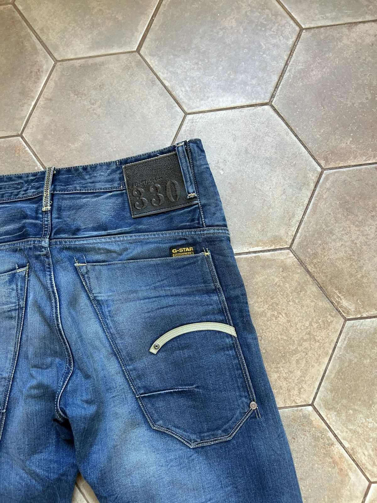 G-Star Vintage G Star Denim Jeans Size US 33 - 4 Thumbnail