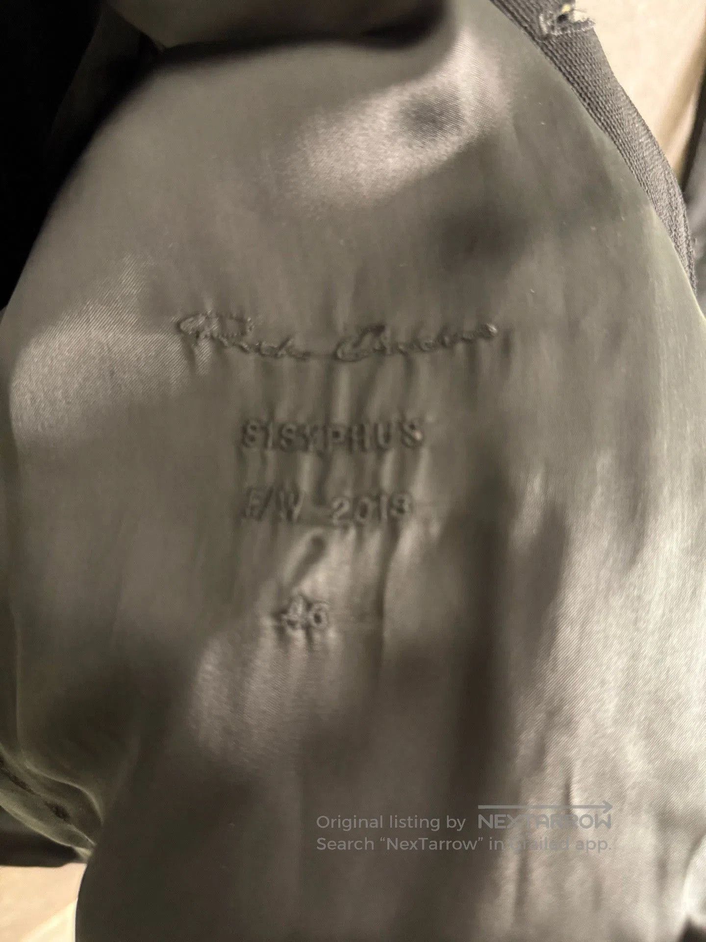 Rick Owens Rick Owens Black Structured Hooded Coat. Size US S / EU 44-46 / 1 - 3 Thumbnail