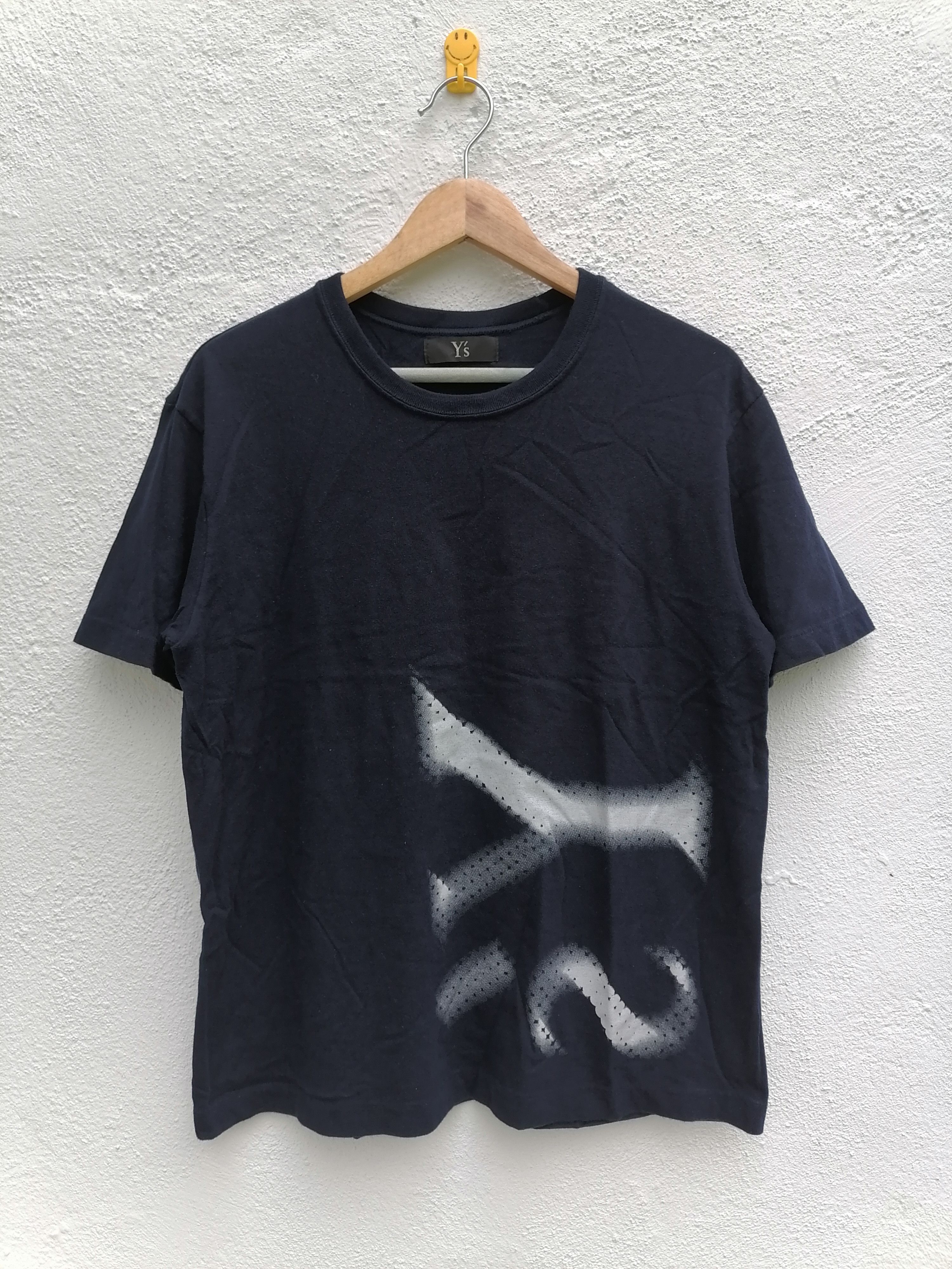 Designer × Y's × Yohji Yamamoto Y's By Yohji Yamamoto Motion T-shirt Size US S / EU 44-46 / 1 - 1 Thumbnail