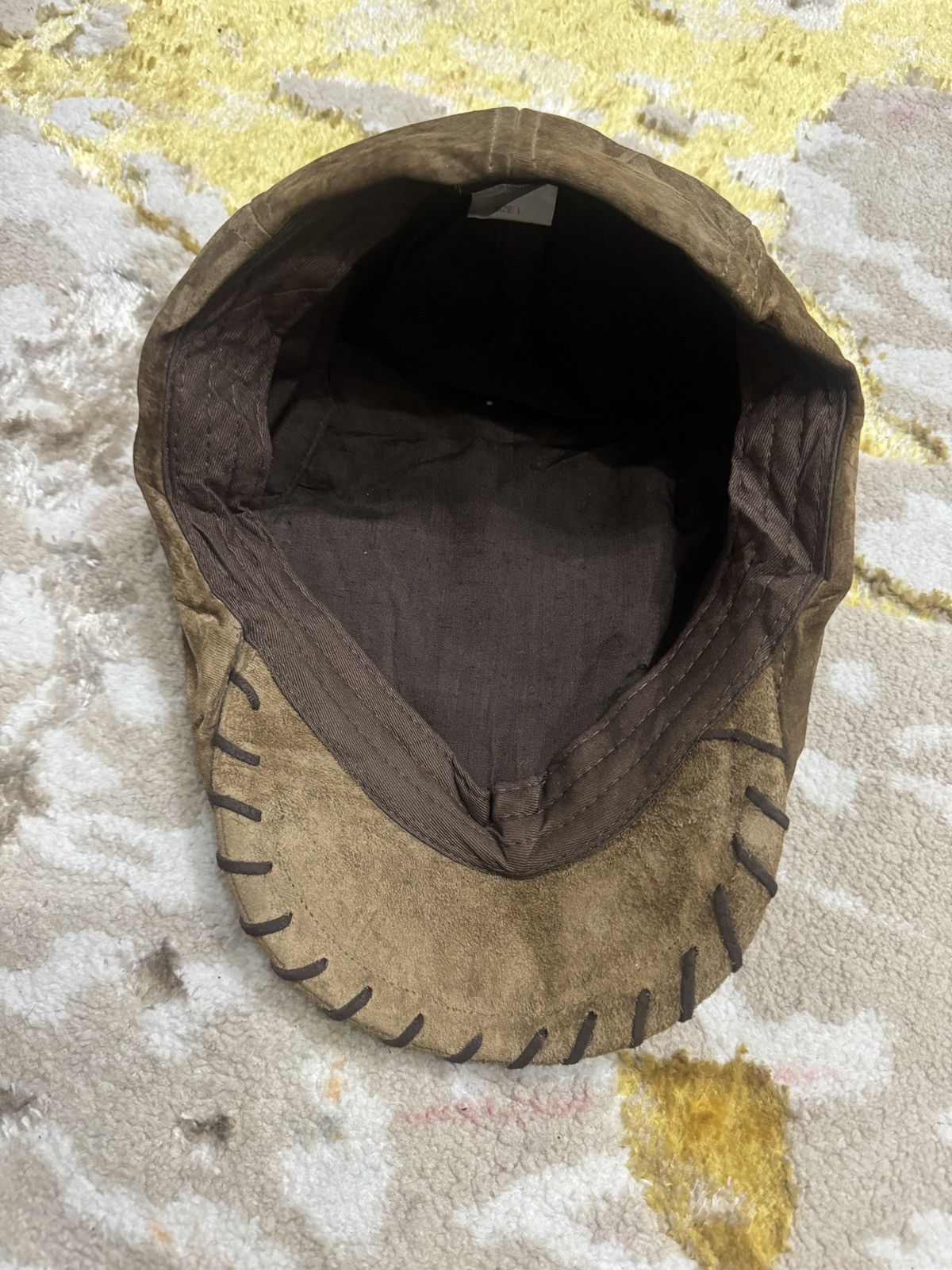 Vintage VINTAGE CHRISTYS LEATHER HAT Size ONE SIZE - 6 Thumbnail