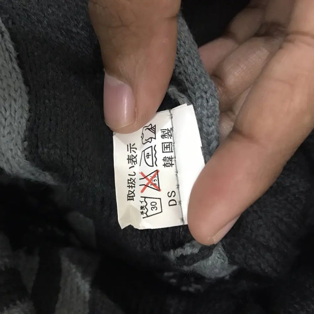 Japanese Brand Japanese Brand Stripe Beanie Hat Size ONE SIZE - 6 Thumbnail