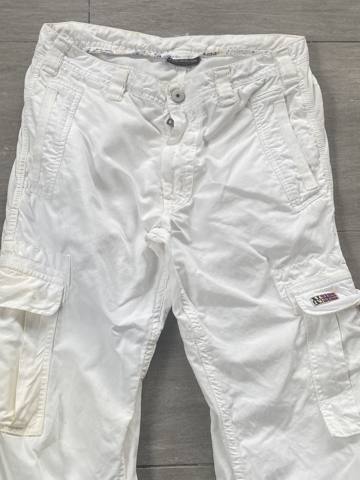Napapijri Vintage Made in Turkey 🔥Napapijri 🔥Multi pocket Cargo Pants Size US 32 / EU 48 - 5 Thumbnail