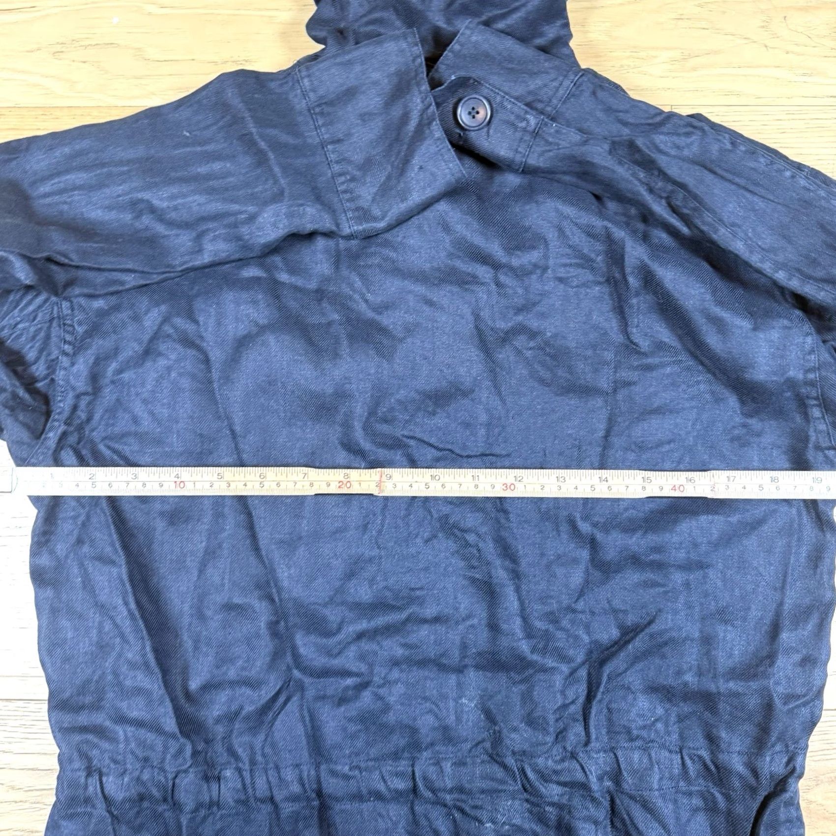 Ralph Lauren VINTAGE Ralph Lauren Linen Utility Jacket Hooded Navy Womens S Small Blue Linen Utility Jacket Hooded Womens S Small Blue Ralph Lauren Size S / US 4 / IT 40 - 5 Thumbnail