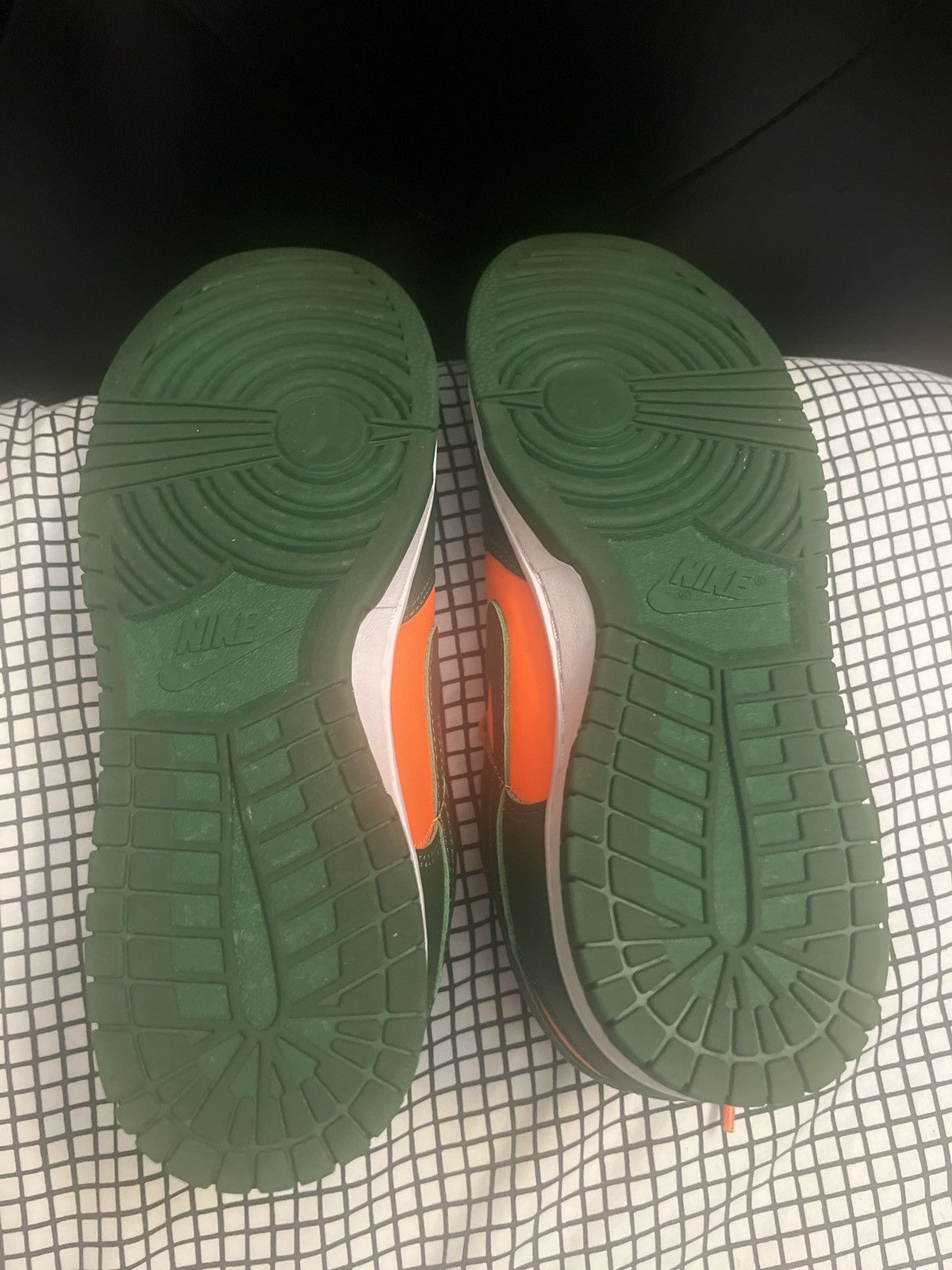 Nike Nike Dunk Low Retro Miami Hurricane Size US 9.5 / EU 42-43 - 7 Thumbnail