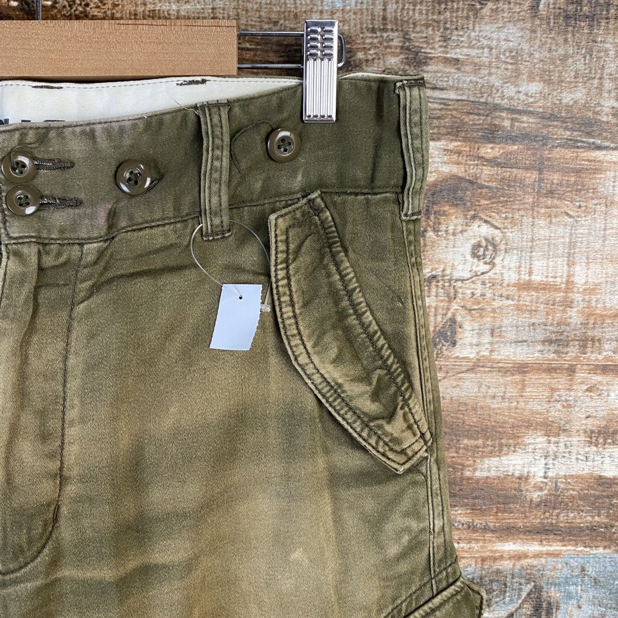 Japanese Brand DL Back Sound Green Cargo Multipocket Pants #C955 Size US 30 / EU 46 - 8 Thumbnail