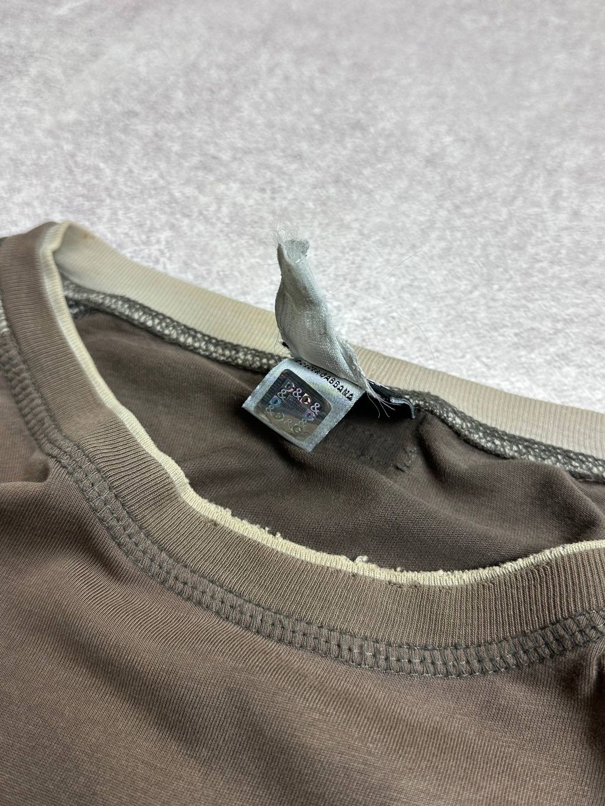 Dolce & Gabbana Vintage Dolce Gabbana Archival Avantgarde Longsleeve Shirt Size US XL / EU 56 / 4 - 8 Thumbnail