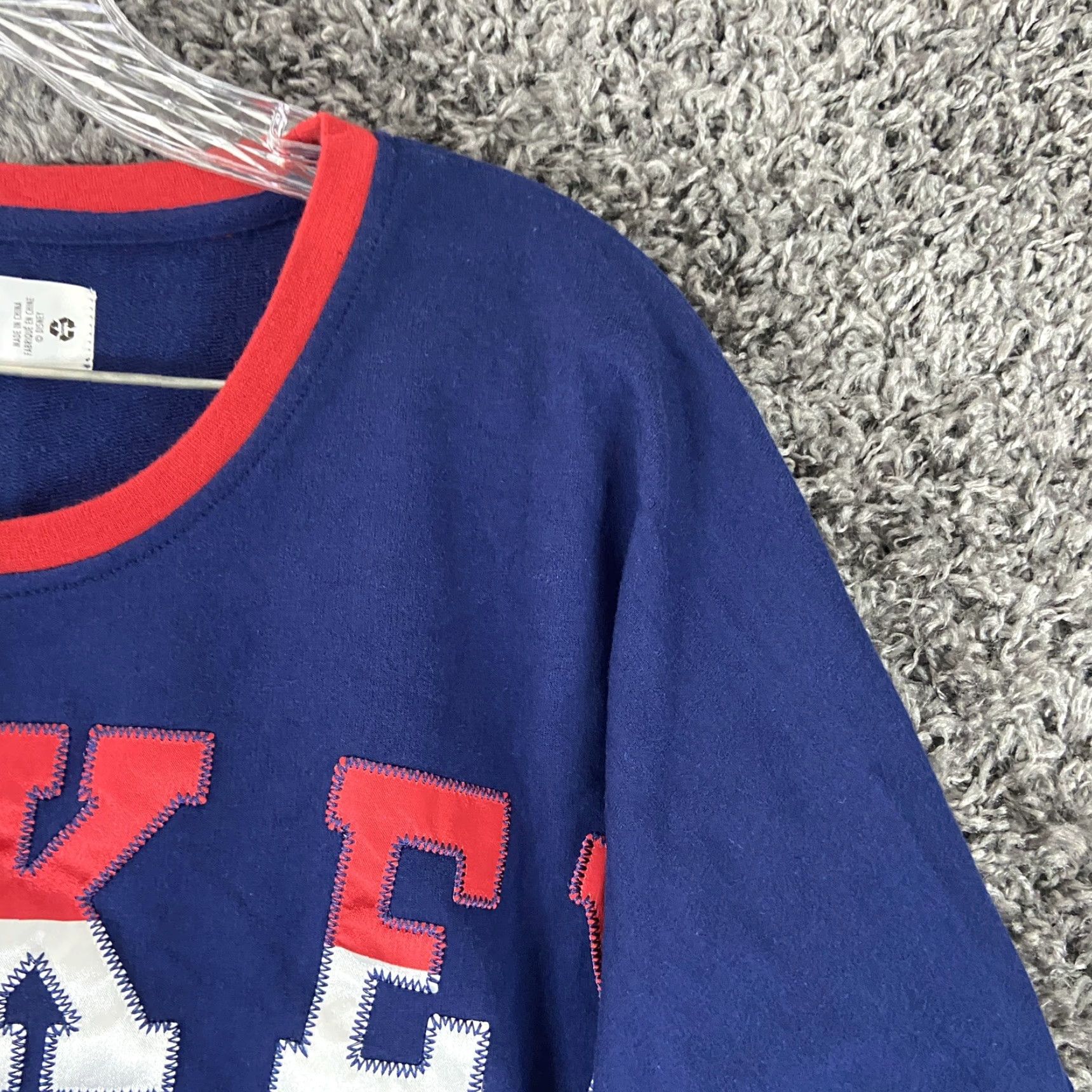 Disney VINTAGE Disney Team Mickey Mouse Shirt Women XXL Blue Long Sleeve Stitched USA Womens 2XL USA Theme Size XXL / US 16-18 / IT 52-54 - 4 Thumbnail