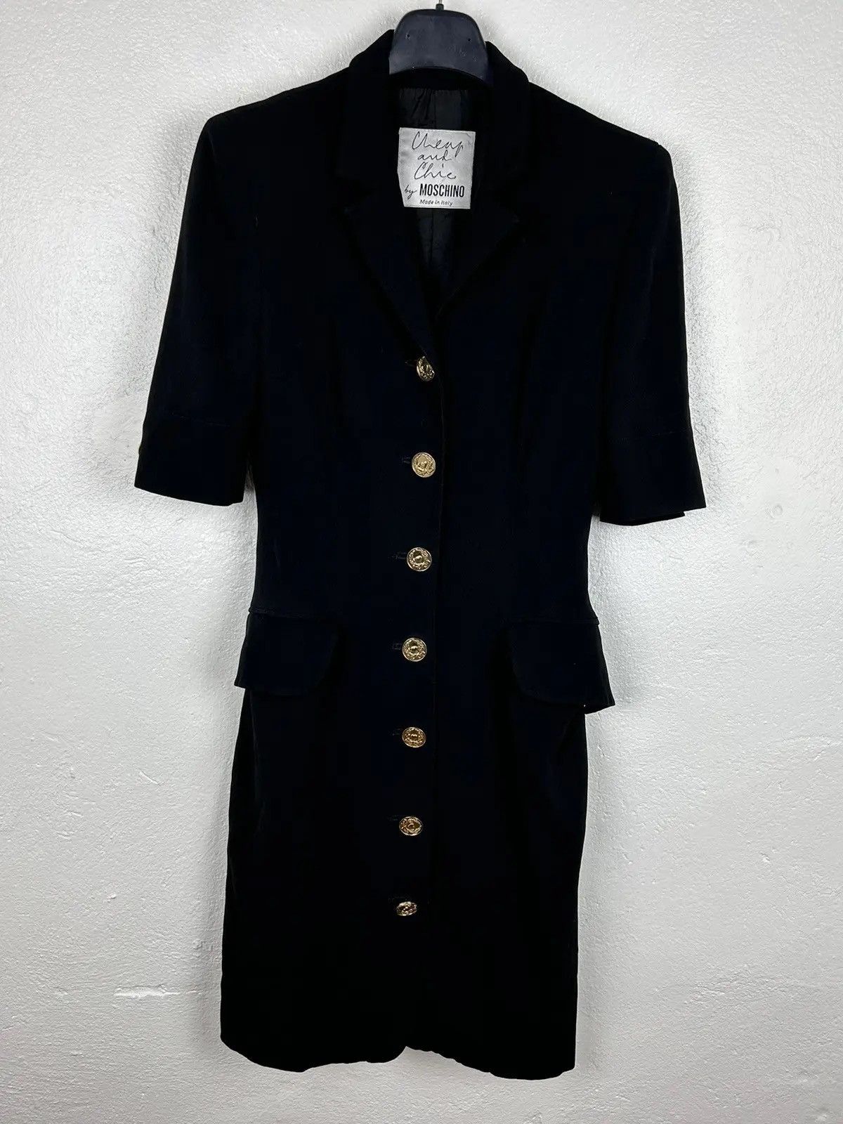 Moschino Vintage Moschino Cheap And Chick Buttoned Dress Size M / US 6-8 / IT 42-44 - 1 Thumbnail