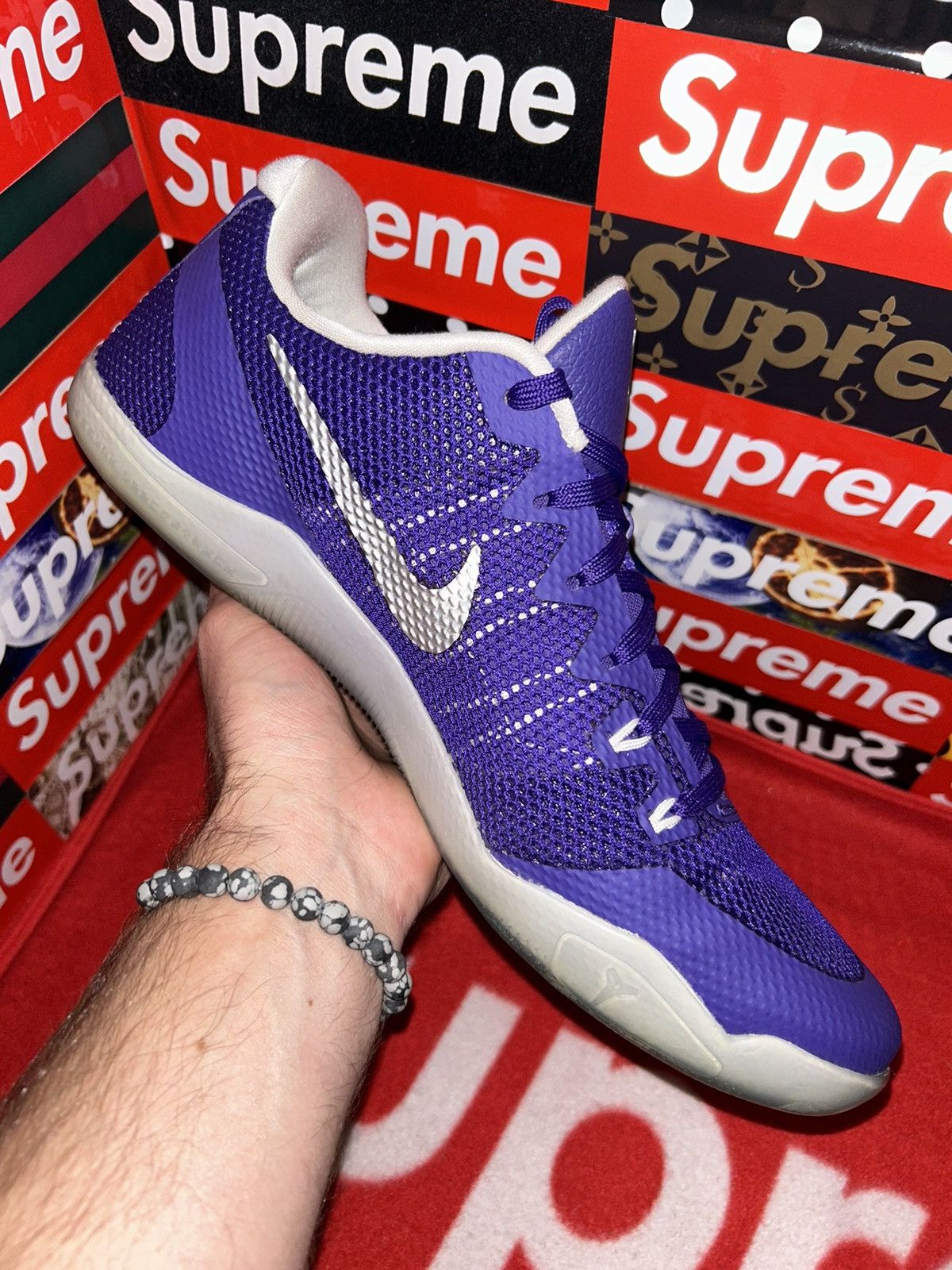 Nike Nike Kobe 11 XI Elite Low TB Court Purple 856485-551 size 13 Size US 13 / EU 46 - 8 Thumbnail