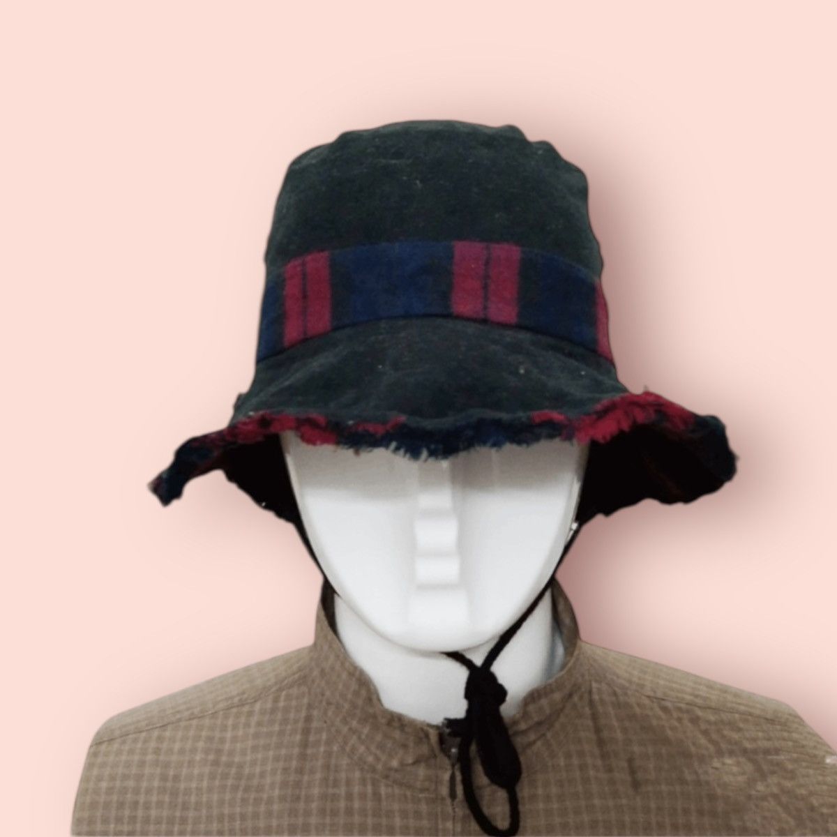 Vintage VINTAGE WOOL BLEND OUTDOOR BUCKET HAT Size ONE SIZE - 4 Thumbnail
