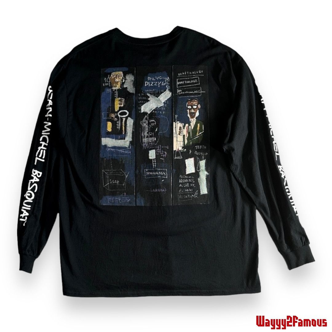Jean-Michel Basquiat "Horn Players" Jean Michelle Basquat Longsleeve Tee Size US L / EU 52-54 / 3 - 2 Thumbnail