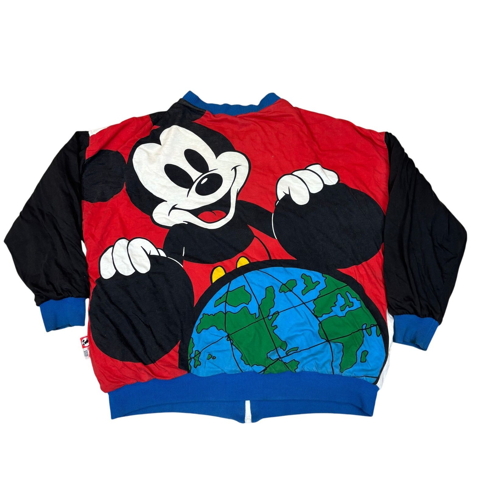 Disney Vintage 90s Mickeys Reversible Bomber AOP Jacket Men's XL Size US XL / EU 56 / 4 - 1 Thumbnail