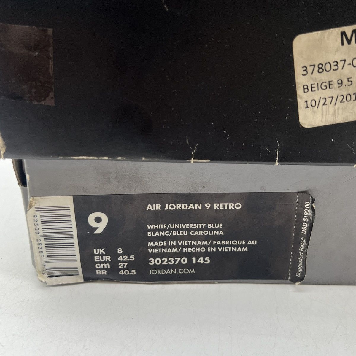 Jordan Brand Air Jordan 9 unc Size US 9 / EU 42 - 6 Thumbnail