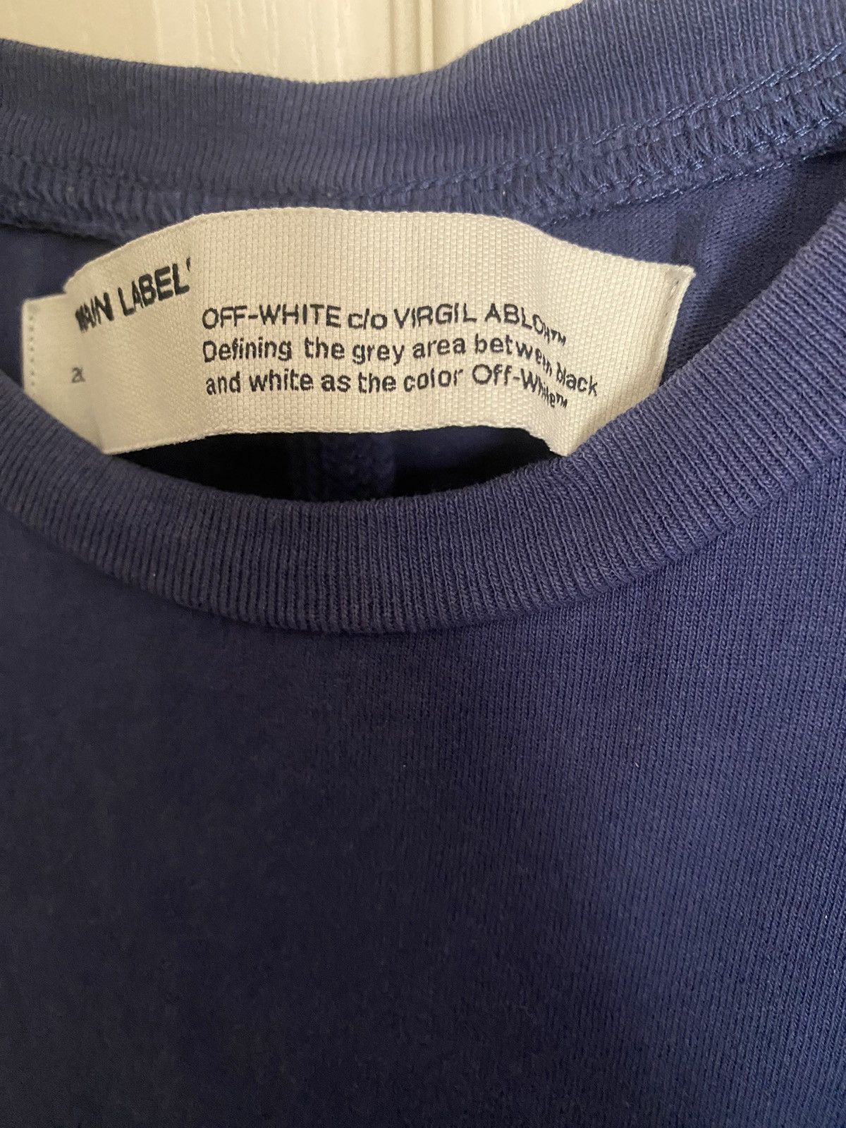 Off-White Off-White Incompiuto T-shirt FW 19/20 Size US XS / EU 42 / 0 - 10 Thumbnail