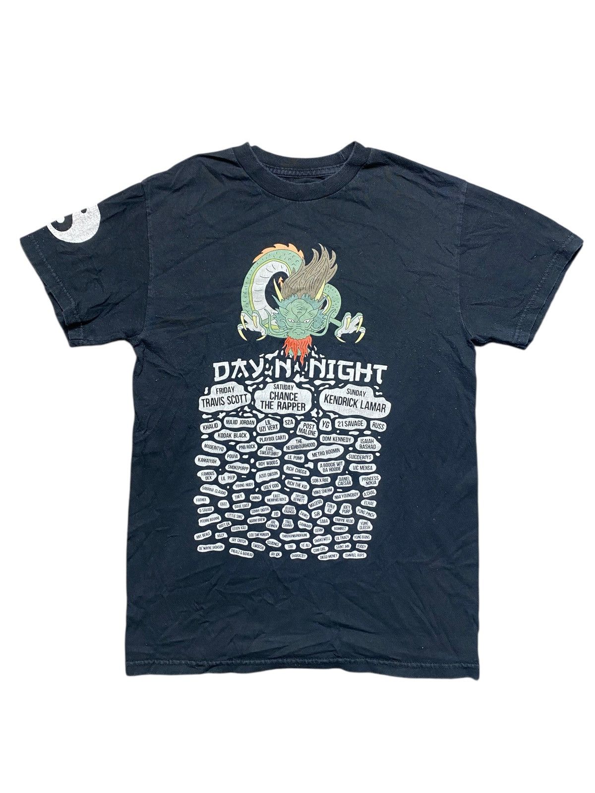 Band Tees VINTAGE BAND TEE DAY NIGHT CONCERT TRAVIS SCOTT KENDRICK TEE Size US S / EU 44-46 / 1 - 2 Thumbnail