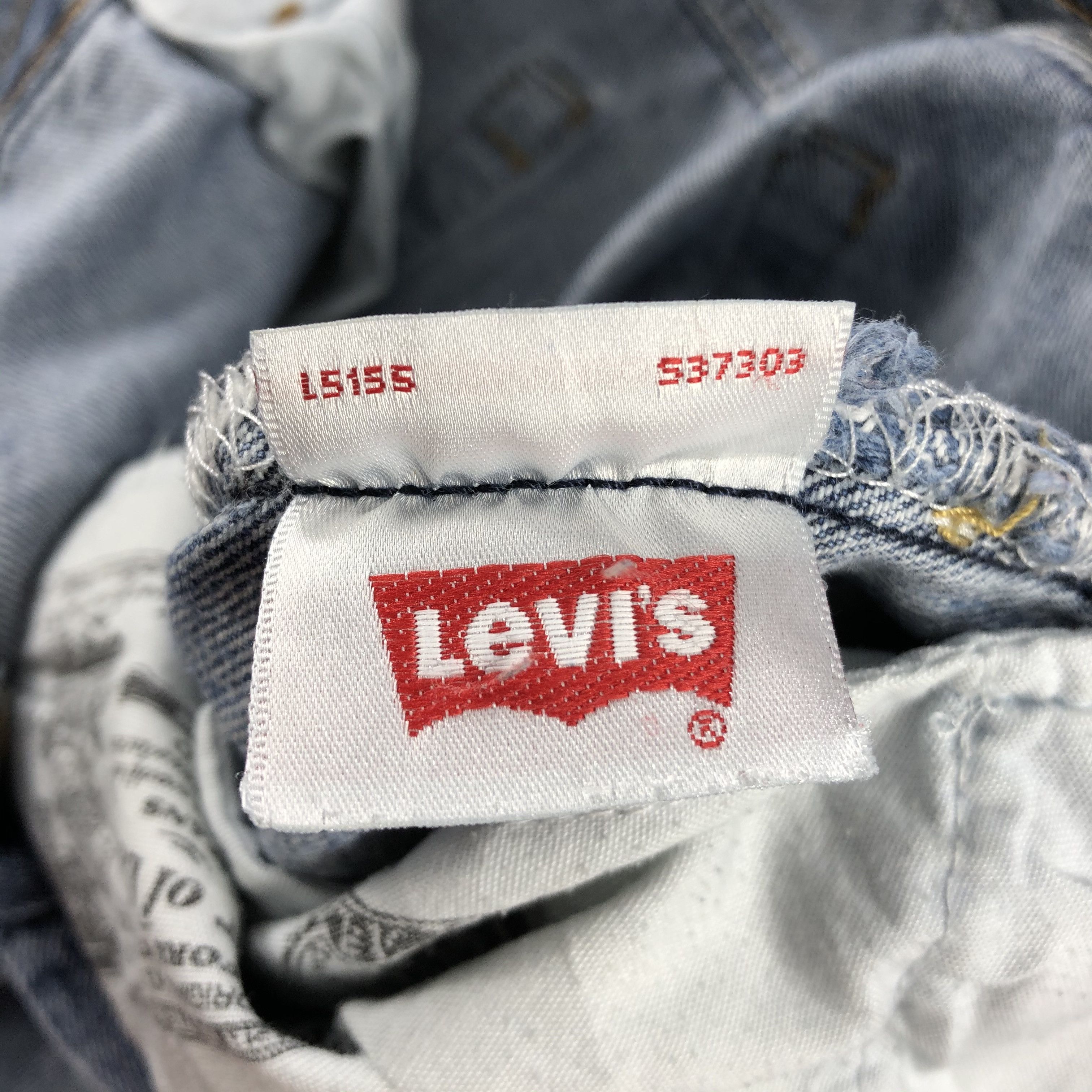 Levi's Vintage Blue Wash Levis 501 Jeans-JM3043 Size US 30 / EU 46 - 15 Thumbnail