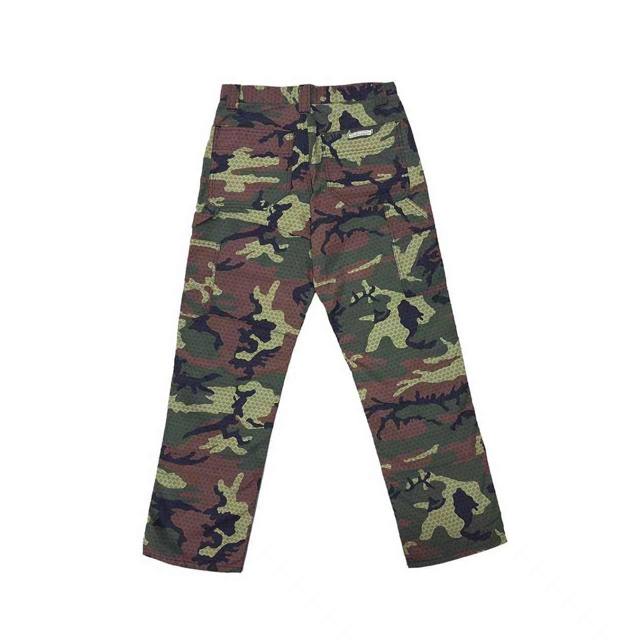 Chrome Hearts Chrome Hearts Tonal Camouflage Double Knee Carpenter Pants Size US 28 / EU 44 - 2 Thumbnail