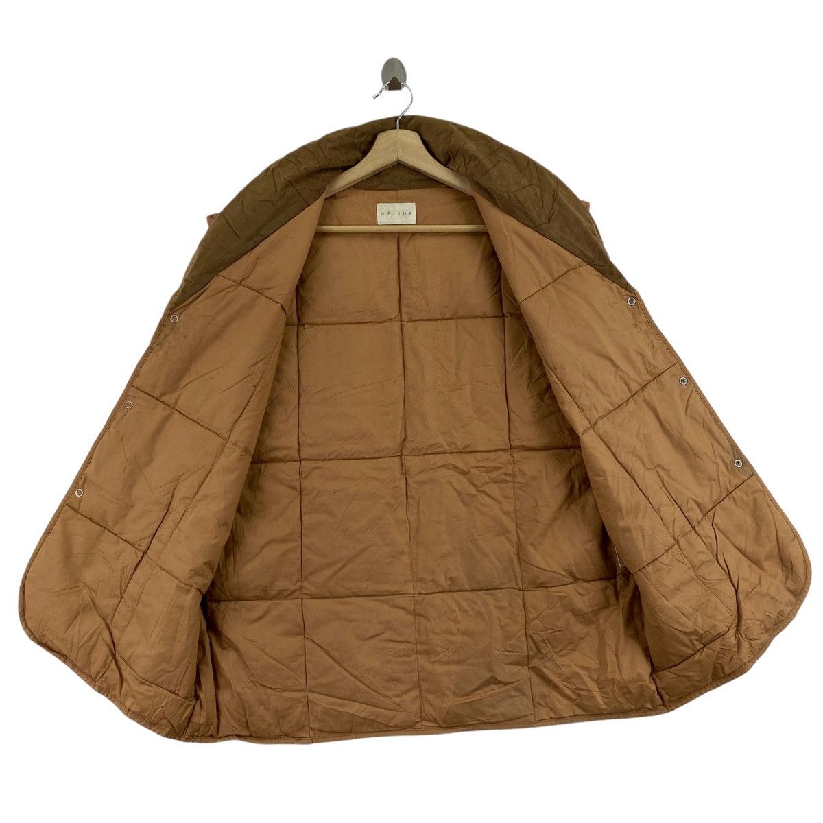 Celine Vintage CELINE French Designer Monogram Goose Down Quilted Size US L / EU 52-54 / 3 - 5 Thumbnail