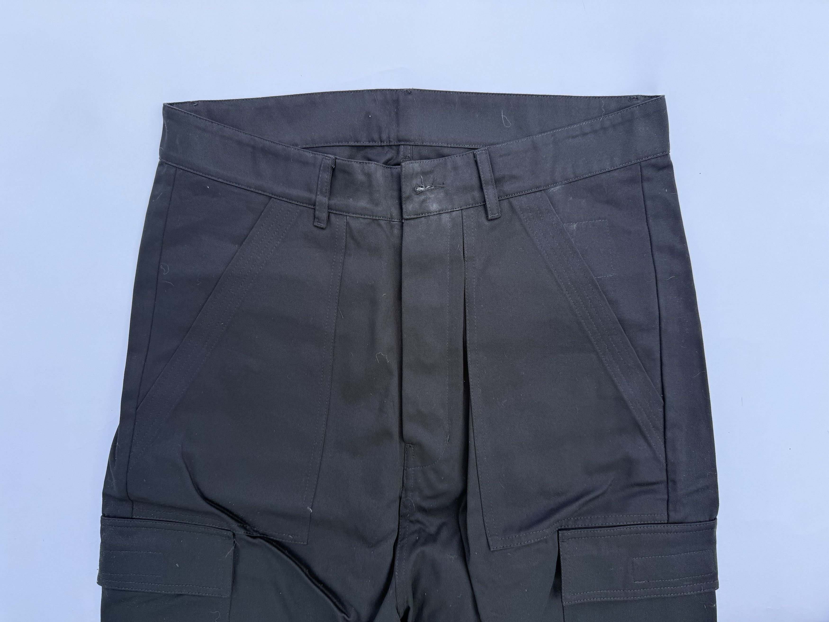Rick Owens Drkshdw Rick Owens Drkshdw Cargo Trousers Twill Size US 30 / EU 46 - 6 Thumbnail