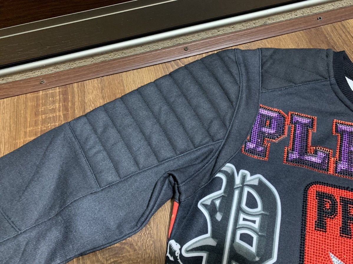 Philipp Plein Philipp Plein basketball rhinestone printed sweatshirt Size US L / EU 52-54 / 3 - 7 Thumbnail