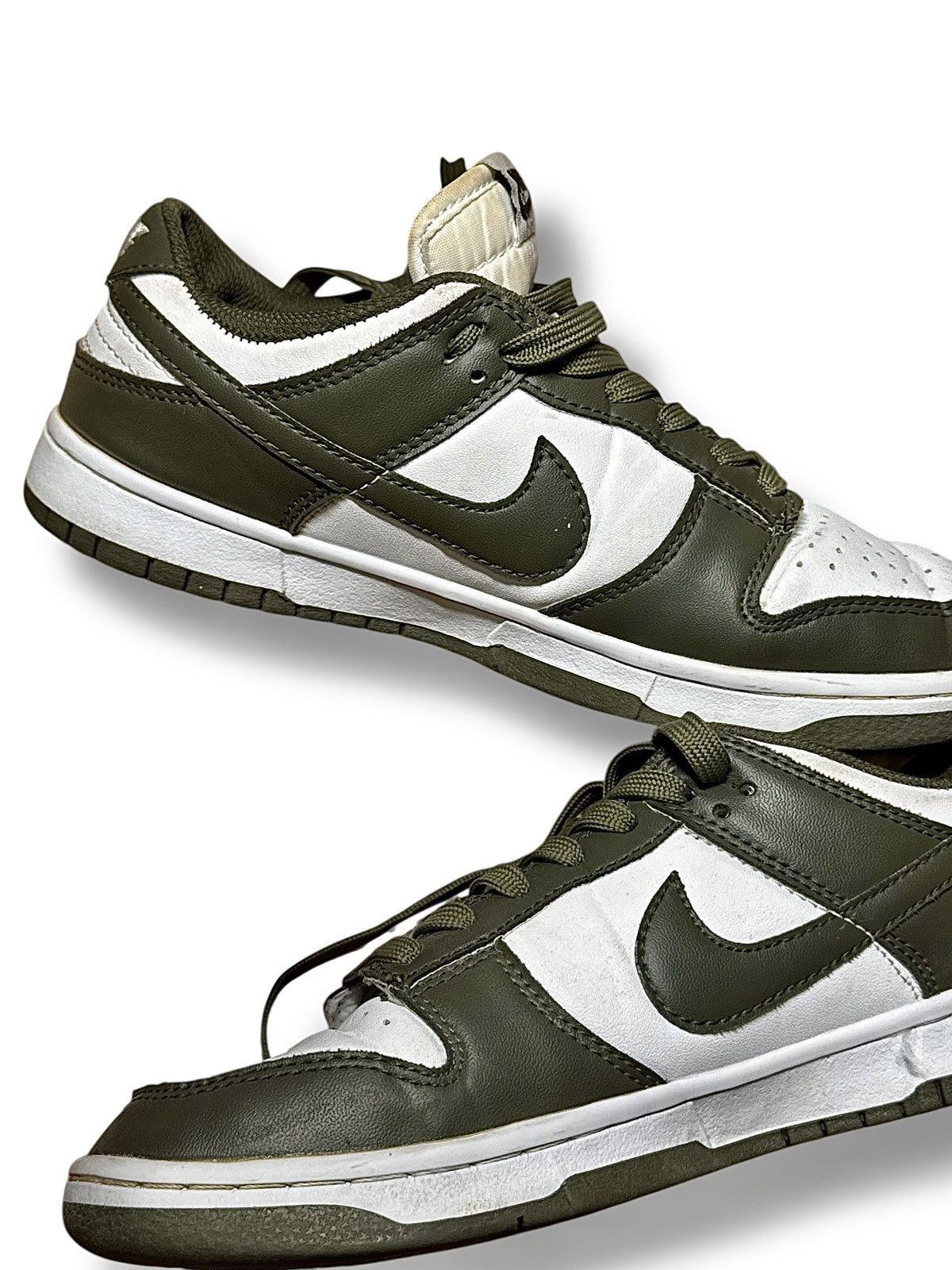 Nike Rare shoes Nike Dunk low Green Off sneakers virgil Size US 7.5 / IT 37.5 - 4 Thumbnail