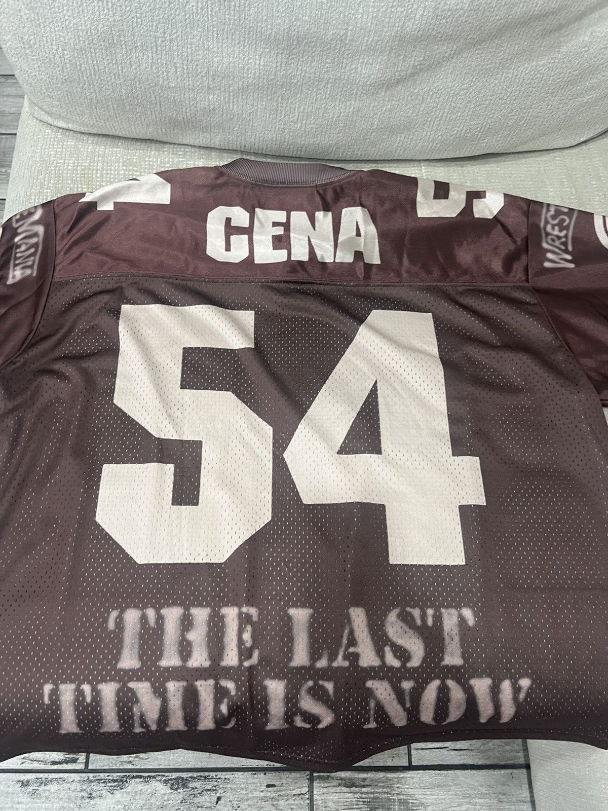 Travis Scott WWE John Cena Jersey Lサイズ NEW JOHN CENA x Cactus Jack x WWE THE LAST TIME IS NOW