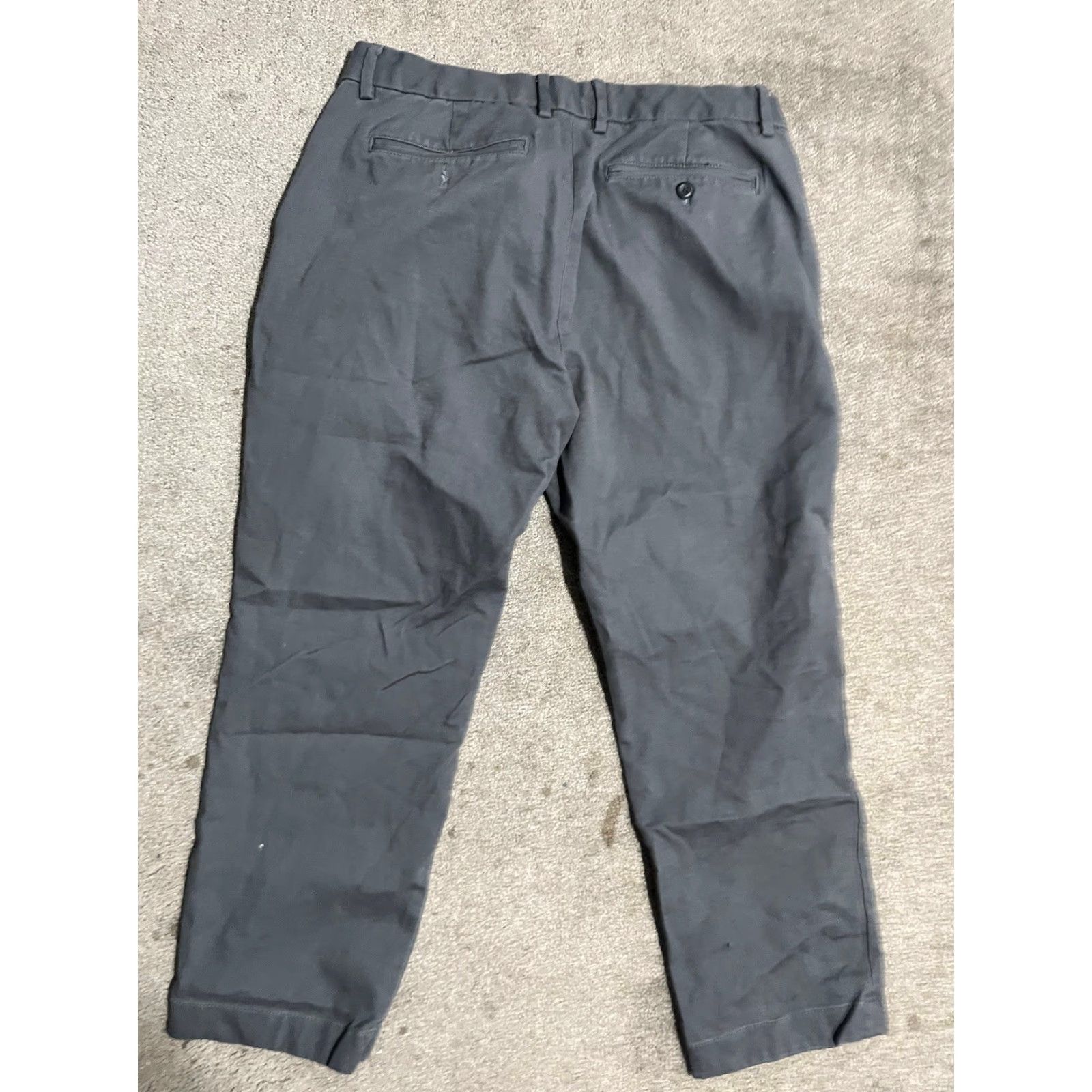 Banana Republic VINTAGE Banana Republic Mens Pants Slim Chino Cotton Blend Gray 34x25 Regular Waist 34 Inseam 25 Mens Size US 34 / EU 50 - 3 Thumbnail