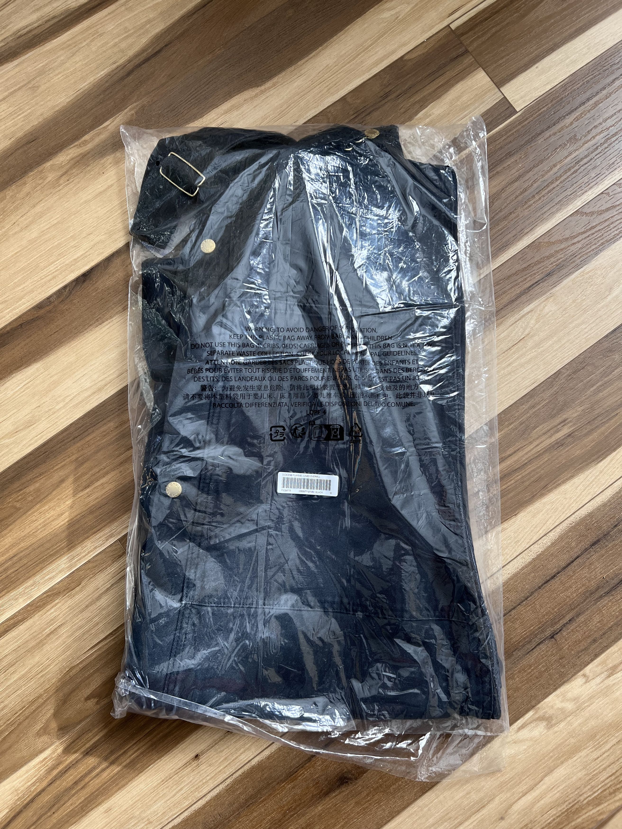 Dickies × Supreme Supreme Dickies Flannel Lined Overalls in Black Size US 32 / EU 48 - 4 Thumbnail