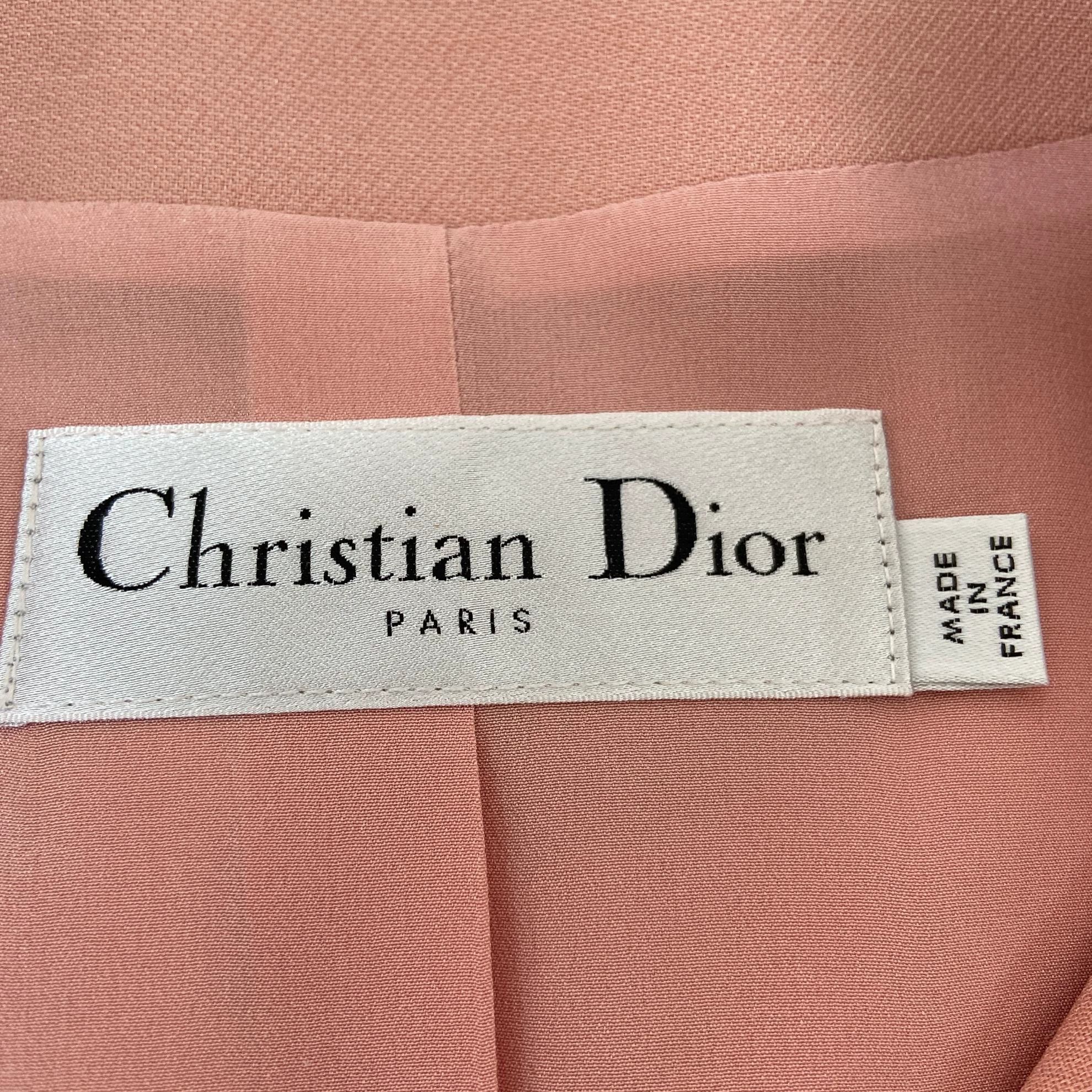 Dior Christian Dior pink blazer F38 Size S / US 4 / IT 40 - 6 Thumbnail