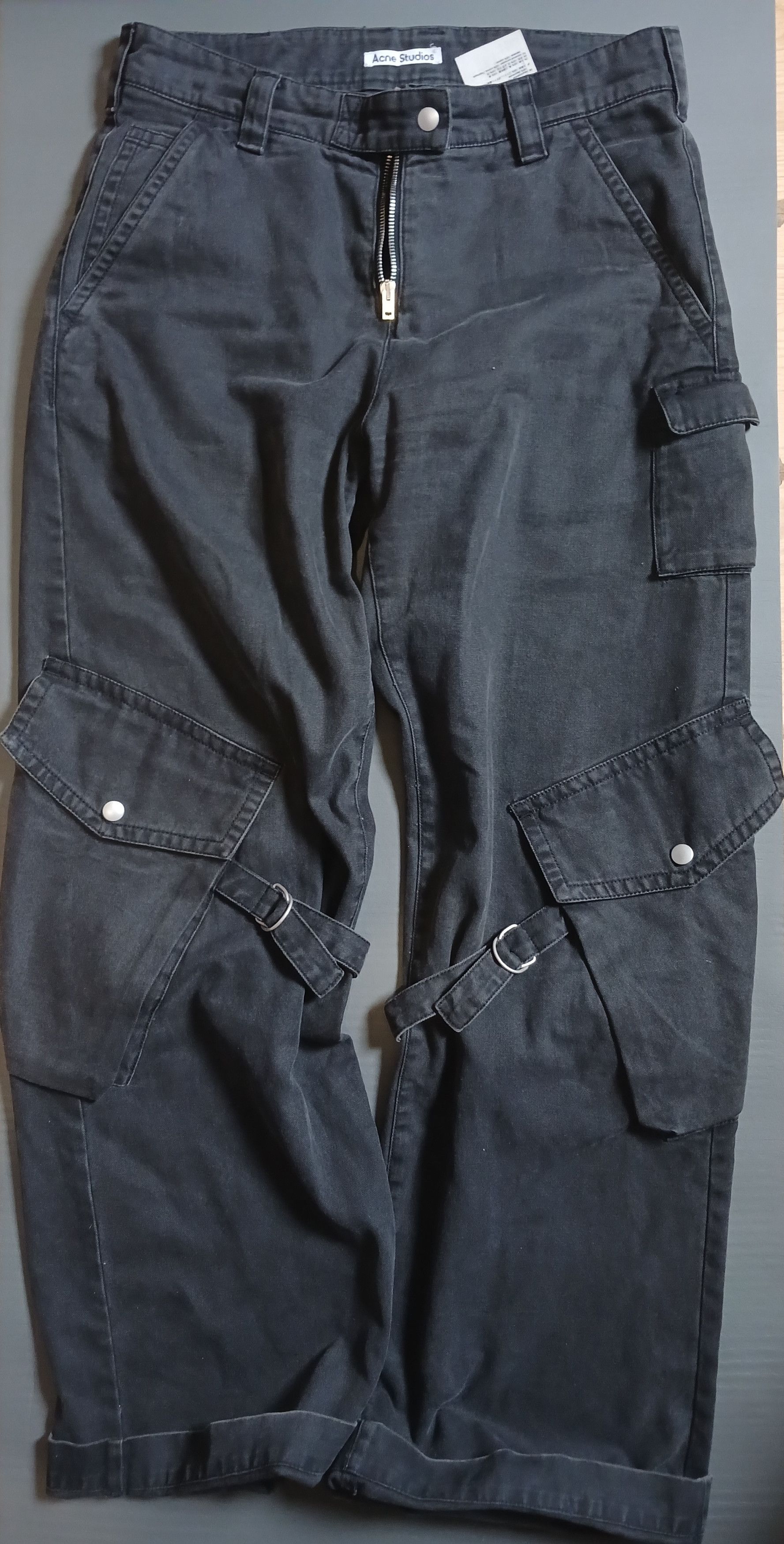 Acne Studios Acne Studios Cargo Charcoal Gray Size48 Size US 32 / EU 48 - 1 Thumbnail