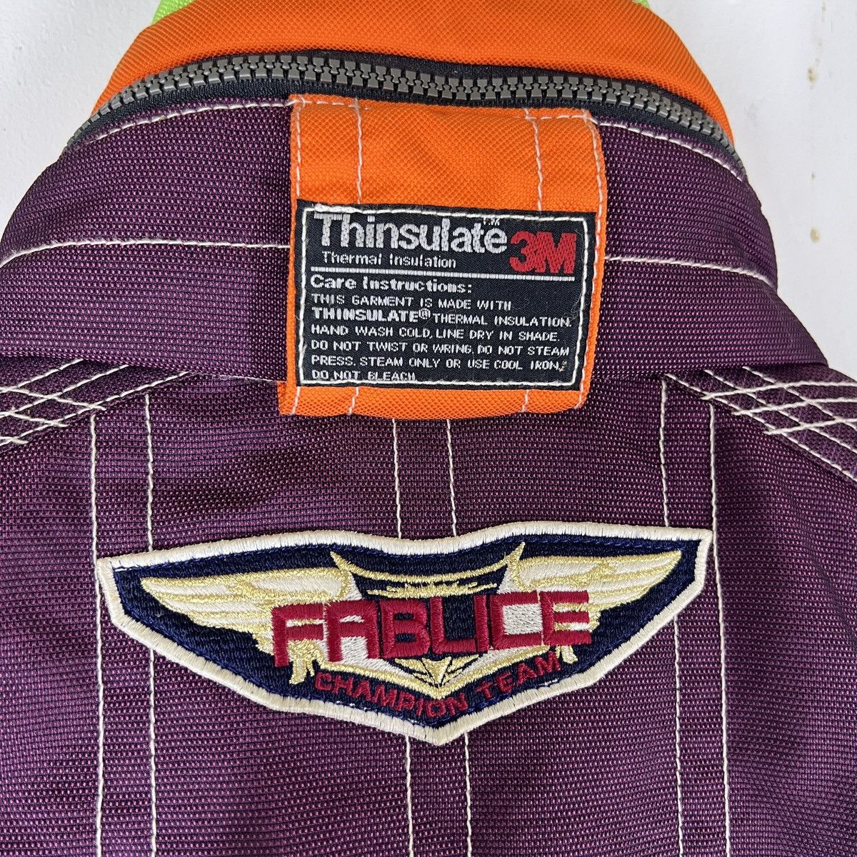Japanese Brand Vintage Fablice Japan Team Thinsulate Insulation Jacket Size US M / EU 48-50 / 2 - 12 Thumbnail
