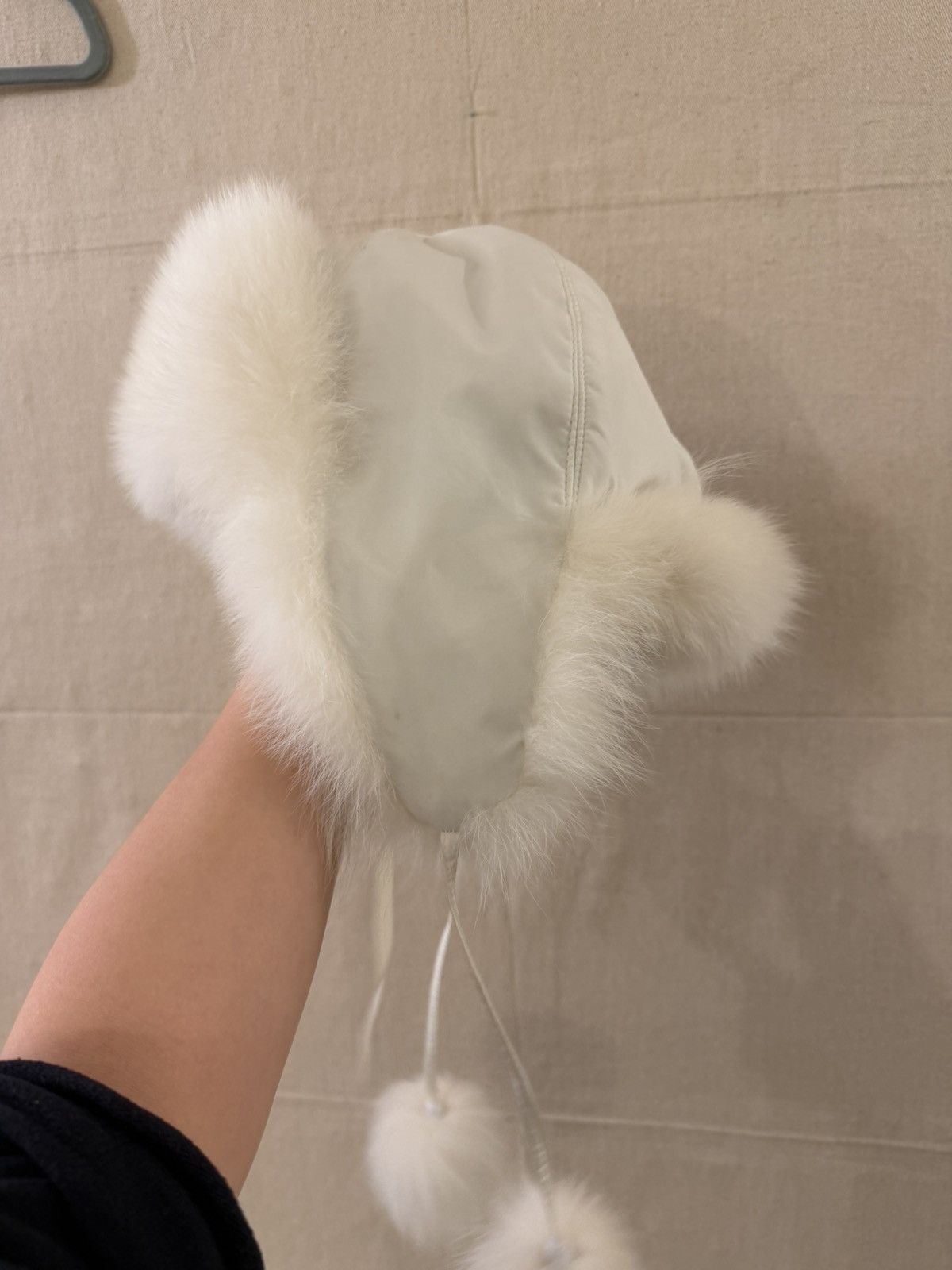 Other vintage white fox fur trapper hat Size ONE SIZE - 3 Thumbnail