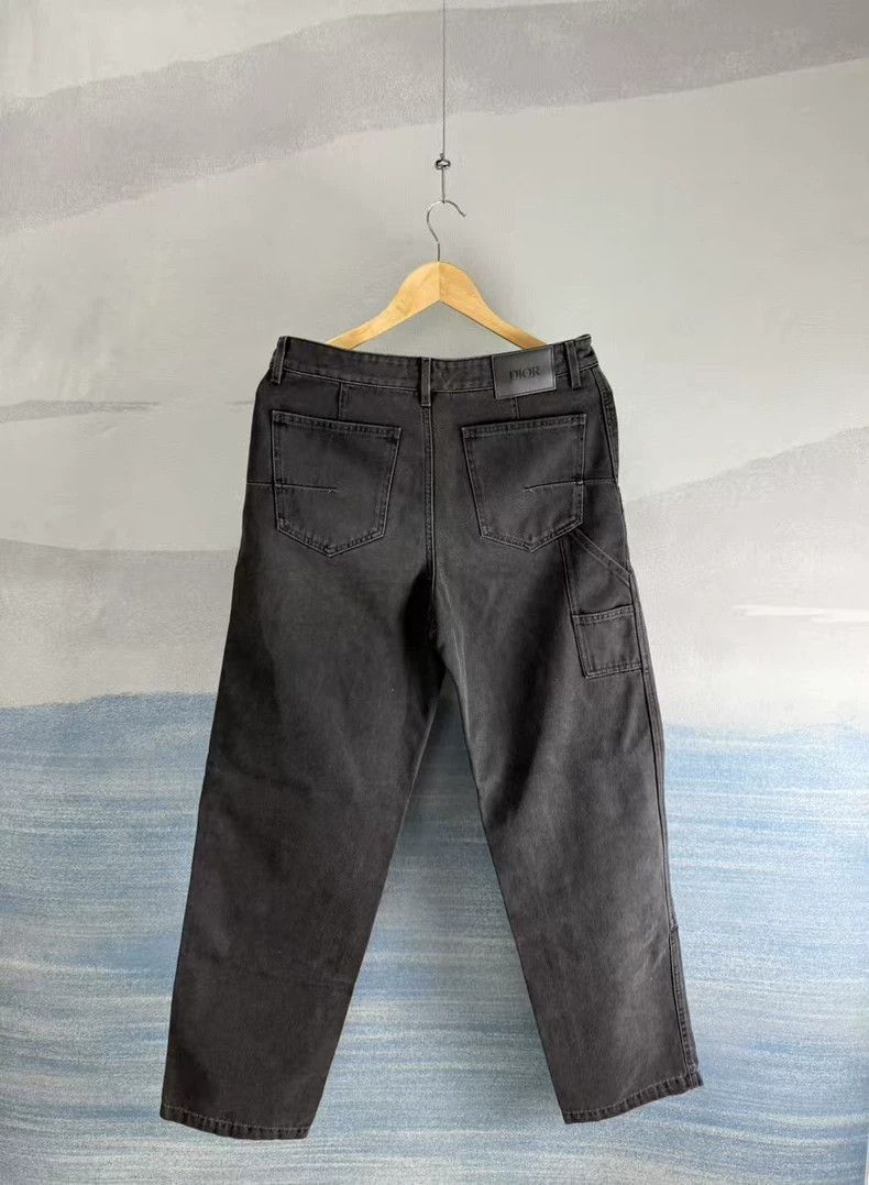 Dior Dior washed gray denim jeans Size US 44 / EU 60 - 3 Thumbnail