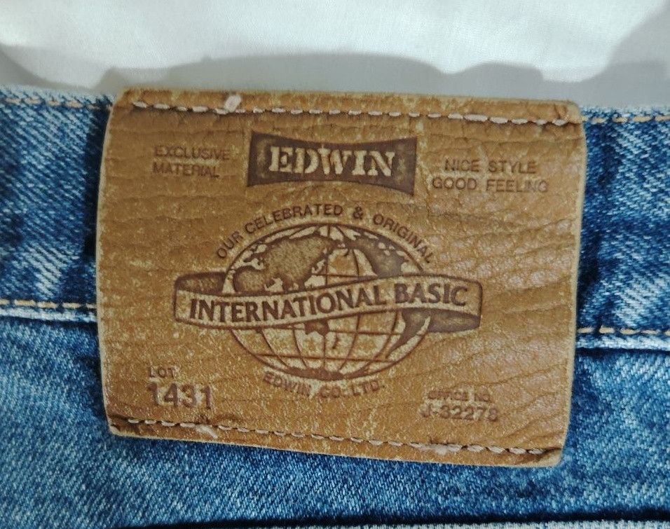 Edwin Vintage Edwin Lot 1431 – Rare Japanese Denim Size US 33 - 4 Thumbnail