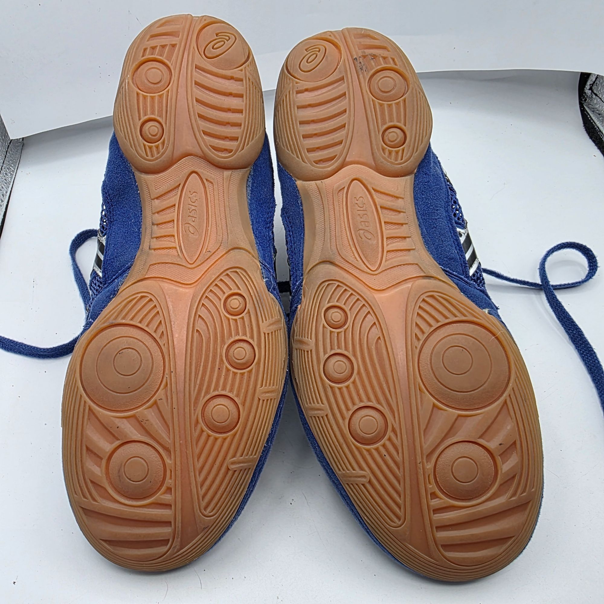 Asics Asics Matflex Mens Wrestling Shoes Size 11.5 Blue Breathable Size US 11.5 / EU 44-45 - 8 Thumbnail